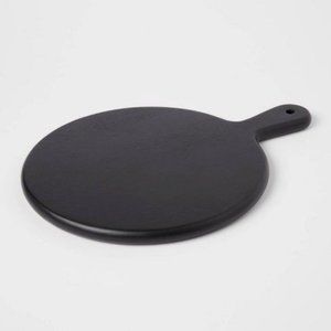 Acacia Modern Serving Board Black - Threshold